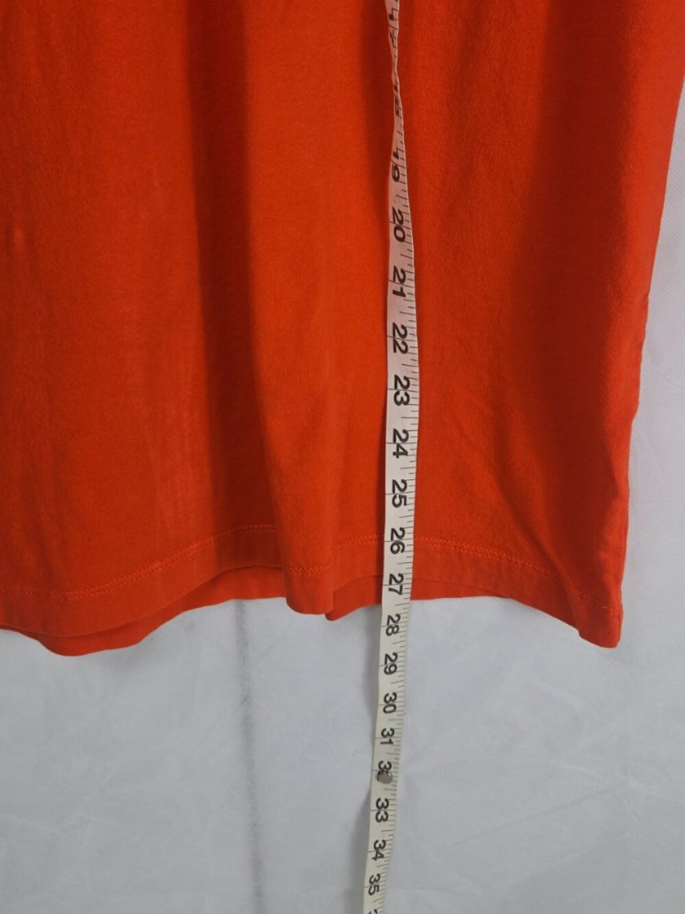 Nike Sportswear Double Swoosh Long Sleeve Tee Men’s Medium Orange CK2259-891 - Picture 5 of 10